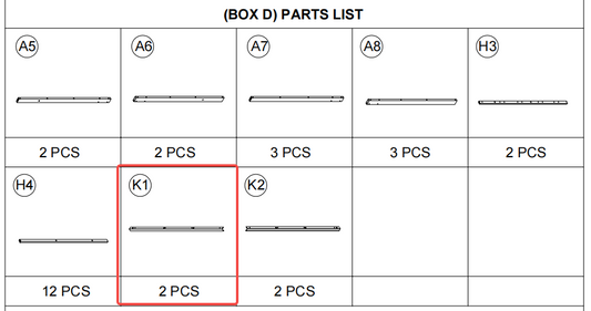 Meetsunny A15 Replacement Parts - (Model #K1)