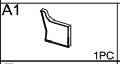 Meetsunny MA01-4 Replacement Parts - Left Arm (Model #A1)