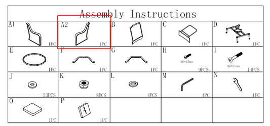 Meetsunny M01-1PK Replacement Parts - Right Arm (Model #A2)