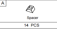 Meetsunny A31 Replacement Parts -Spacer (Model #A)