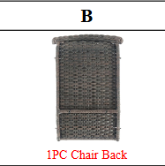 Meetsunny M85 Replacement Parts -Chair Back (Model #B)