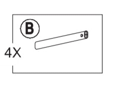 Meetsunny J01 Replacement Parts - Eave Extender (Model #B)