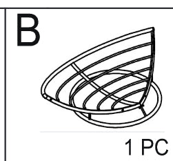 Meetsunny M05 Replacement Parts - Chair Seat (Model #B)