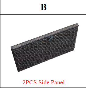 Meetsunny M67 Replacement Parts -Side Panel (Model #B)
