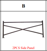 Meetsunny M77 Replacement Parts-Side Panel(Model #B)