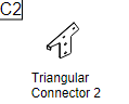 Meetsunny A35 Replacement Parts - Triangular Connector 2 (Model #C2）