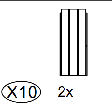 Meetsunny C44 Replacement Parts (Model #X10)