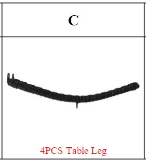 Meetsunny M65 Replacement Parts - Table Leg (Model #C)