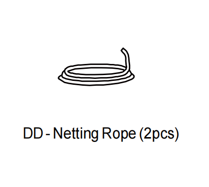 Meetsunny J01 Replacement Parts - Netting Rope (Model #DD)
