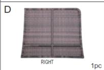 Meetsunny P08 Replacement Parts - Right (Model #D)