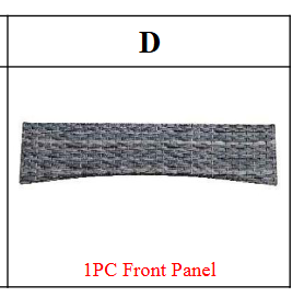 Meetsunny M79 Replacement Parts - Front Panel (Model #D)