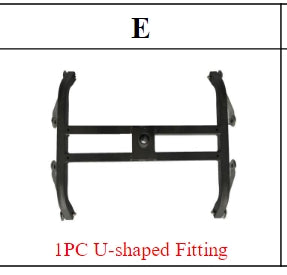 Meetsunny M65 Replacement Parts - U-Shaped Fitting (Model #E)