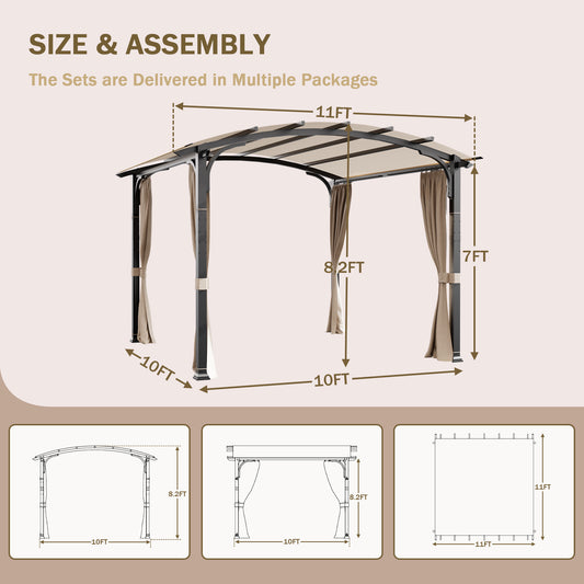 F01/F02 10'x10' Pergola Accessories