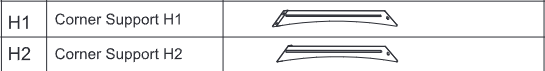 F03 10'x10' Pergola Accessories