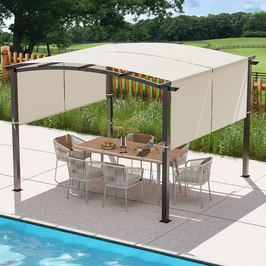 F11  10'X10' Arched Pergola Accessories