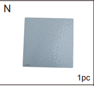 Meetsunny P07 Replacement Parts - Glass Tabletop (Model #N)