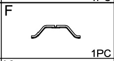 Meetsunny MA01-4 Replacement Parts - Support Bar (Model #F)