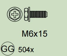 Meetsunny A34 Replacement parts - Screws (Model part: GG)