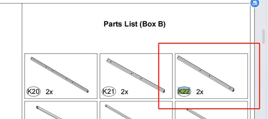 Meetsunny A30 Replacement parts - (Model #K22)