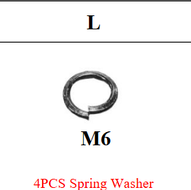 Meetsunny MA15 Replacement Part - M6 Spring Washer (Model #L)