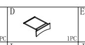 Meetsunny M01-2PK Replacement Parts - Seat Panel (Model #D)