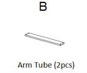 Meetsunny M27 Replacement Parts - Arm Tube (Model #B)