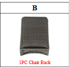 M65 PATIO WICKER SWIVEL CHAIRS   AND SIDE TABLE Accessories