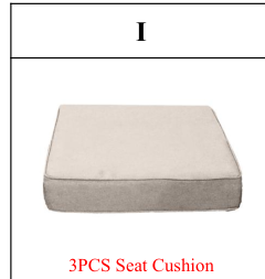 Meetsunny M66 Replacement Parts - Seat Cushion (Model #I)