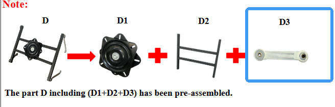Meetsunny MA06-A4-B8 Replacement Parts - Part D3