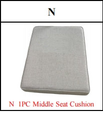 Meetsunny MA06-B5 Replacement Parts - Middle Seat Cushion (Model #N)