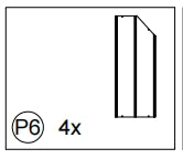 Meetsunny A34 Replacement parts - (Model part: P6)