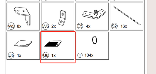 Meetsunny A30 Replacement Parts (Model #U6)