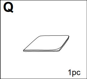 Meetsunny J20 Replacement Parts - Gazebo Cover (Model #Q)