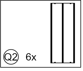 Meetsunny A34 Replacement parts - (Model part: Q2)