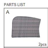 Meetsunny P07 Replacement Parts -  Right Armrest (Model #A)