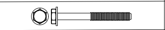 Meetsunny A25 Replacement Parts - Bolt M8*50 (Model #WW)