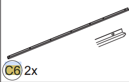 Meetsunny A17 Replacement Parts -  (Model #C6)