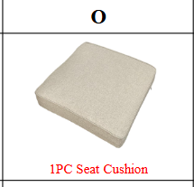 Meetsunny M01 Replacement Parts -Seat Cushion Cover (Model #O)