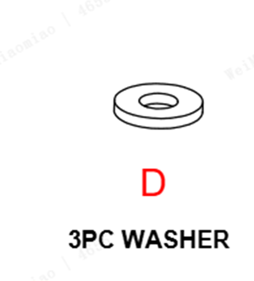 Meetsunny P01 Replacement Parts -WASHER (Model #D)