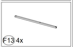 Meetsunny A77 Replacement Parts - Model（#F13)