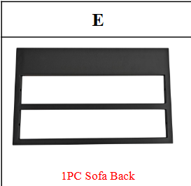 Meetsunny MA12-3 Replacement Parts - Sofa Back (Model #E)