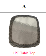Meetsunny M01 Replacement Parts - Table Top (Model #A)