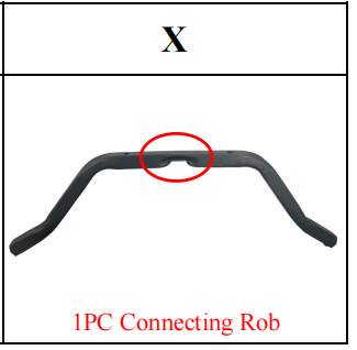 Meetsunny MA15 Replacement Part - Connecting Rob (Model #X)