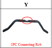 Meetsunny M01 Replacement Parts - Connecting Rob (Model #Y)