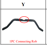 Meetsunny MA15 Replacement Part - Connecting Rob (Model #Y)