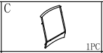 Meetsunny M81 Replacement Parts - Chair Back (Model #C)