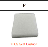 Meetsunny M79 Replacement Parts - Seat Cushion (Model #F)