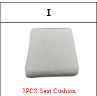 Meetsunny M75 Replacement Parts - Seat Cushion (Model #I)