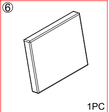Meetsunny MA05 Replacement Parts - Back Cushion (Model #6)