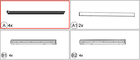 Meetsunny A53 Replacement Parts - (Model #A)